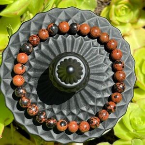 Mahogany Obsidian 6mm Bracelet 🐞